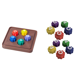 thumbnail image 1 of Juego Tradicional Gonggi Jack Stone Pebbles Set Regalos (5 Dados Con 1 Plato), 1 of 6