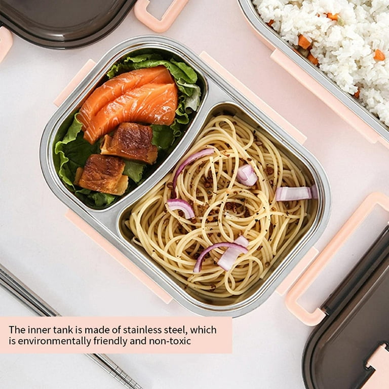 Bento Lunch Box, Aousthop Stainless Steel Lunch Boxes for Student