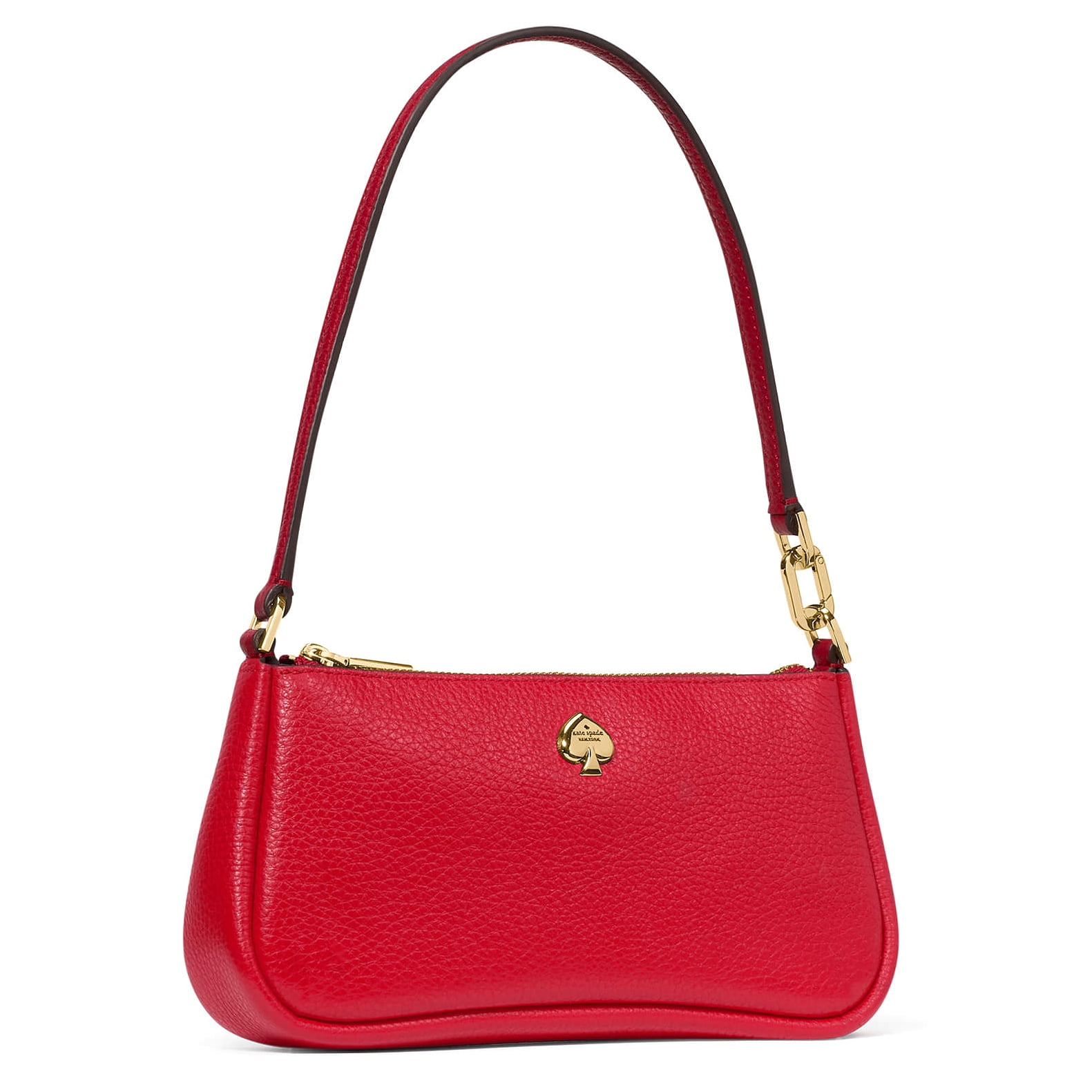 Kate Spade New York Women's Kayla Small Pebbled Leather Top Zip