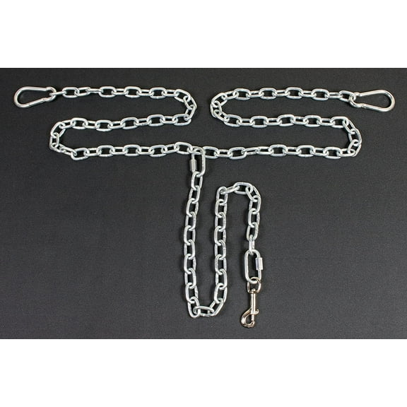 Bushwhacker - Chew Proof Truck Bed Dog Tether Chain SUV Pet Leash Harness Vehicle Restraint Barrier Cable Tie Down Out