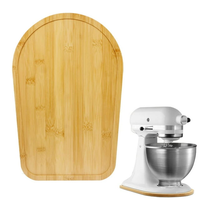 Mezclador de bambú Slider Sun3drucker para KitchenAid de 4,5 a 5 cuartos de galón