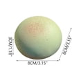 thumbnail image 3 of Roiihwy Bread Squish Toys, Slow Rebound Squeeze Stress Balls, Green, 4.33", Stress Relief Sensory Toys, 3 of 7
