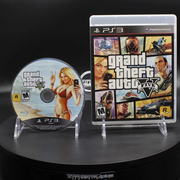 Grand Theft Auto V Physical/PlayStation, Action & Adventure, Parental Controls, Video Game