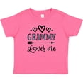 thumbnail image 3 of Inktastic My Grammy Loves Me Grandchild Girls Baby T-Shirt, 3 of 5