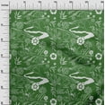 thumbnail image 3 of oneOone Georgette Viscose Green Fabric Asian Japanese Pattern Diy Clothing Quilting Fabric Print Fabric By Yard 42 Inch Wide, 3 of 5
