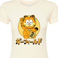 thumbnail image 3 of Garfield - Lucky Cat - Juniors Fitted Graphic T-Shirt, 3 of 5