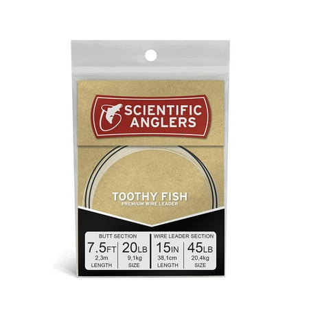 Toothy Critter Leader - Scientific Anglers Premium Toothy Fish Wire Leader