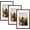 Brown, variant on , 16x20 Picture Frame with Mat for 11x14 Picture - High Definition Glass Wide Molding - Preinstalled Wall Mounting Hardware (Silver, 3 Pack)