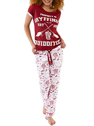 Harry Potter Womens Harry Potter Quidditch Pajamas Large - Walmart.com
