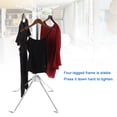 thumbnail image 4 of Perchero de almacenamiento de ropa, perchero portátil plegable con rotación de 360 grados, perchero portátil para ropa, logra más, 4 of 9