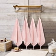 thumbnail image 2 of PiccoCasa 6PCS Cotton Kitchen Tea Clean Towel Set Classic Plaid Pink 13.4x13.4in, 2 of 7