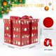 thumbnail image 2 of Caja de regalo Jaywayang, 25 cm, grande, roja, con cinta, 2 of 6