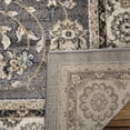 thumbnail image 4 of SAFAVIEH Lyndhurst Janel Traditional Bordered Area Rug, Grey/Cream, 7' x 7' Round, 4 of 7