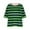 Green, variant on Womens Striped Oversized Sweatshirt Color Block Crew Neck Long Sleeve Shirt Y2k Clothes Casual Loose Pullover Top
