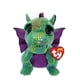 thumbnail image 4 of Juguete de peluche de dragón verde de Ceñidor de 15cm, Animal de peluche suave de ojo grande, dinosaurio, murciélago, zorro, juguete de modelado de dibujos animados, regalo para niño y niña, 4 of 5
