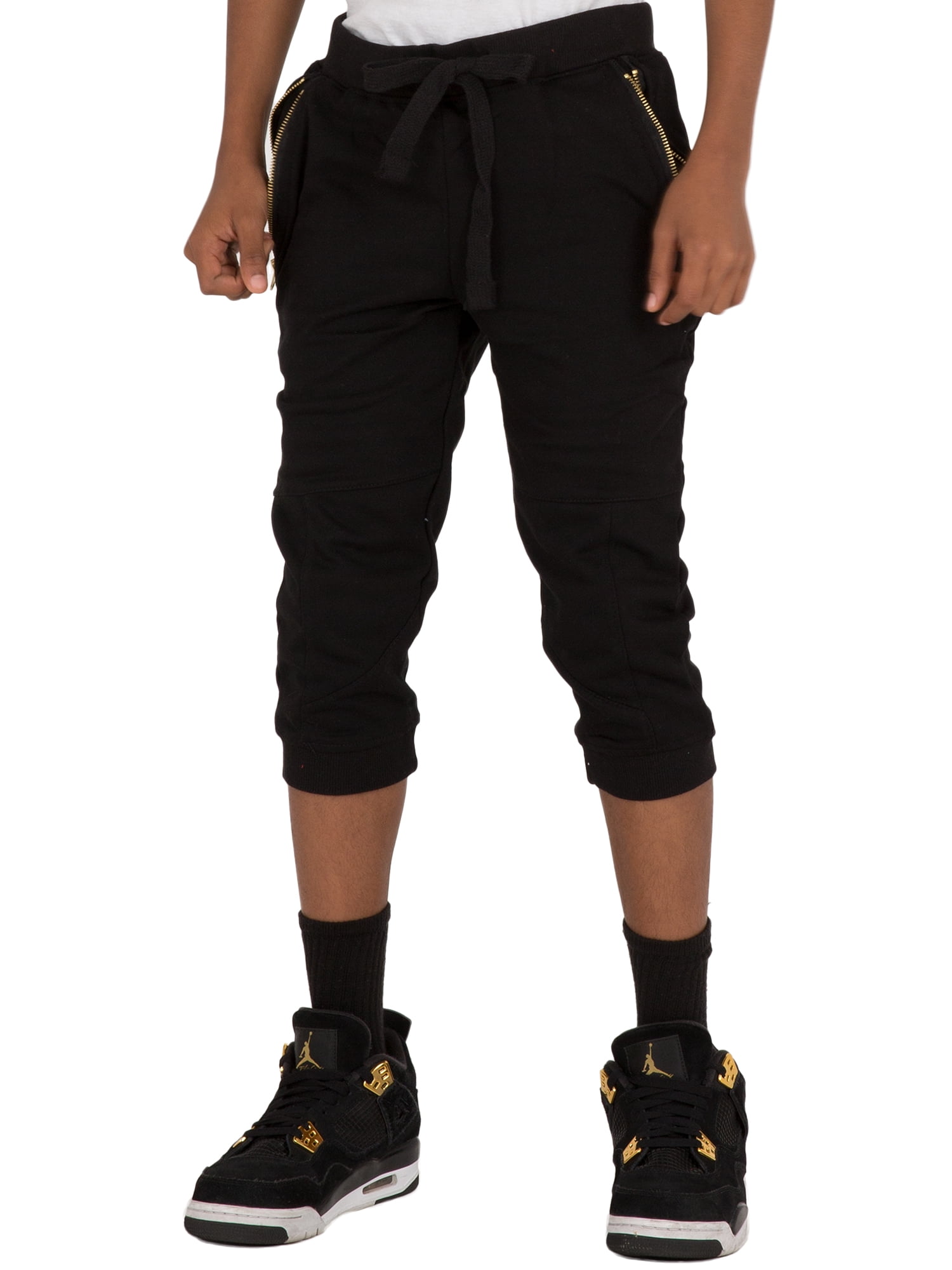 men's jogger capri shorts