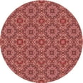 thumbnail image 1 of Ahgly Company Indoor Round Patterned Chilli Pepper Red Area Rugs, 6' Round, 1 of 6
