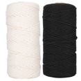 thumbnail image 1 of Hilo de encaje de alambre trenzado de 3mm, cuerda de algodón Natural de una sola hebra para anudar ganchos, 2 uds., 1 of 5