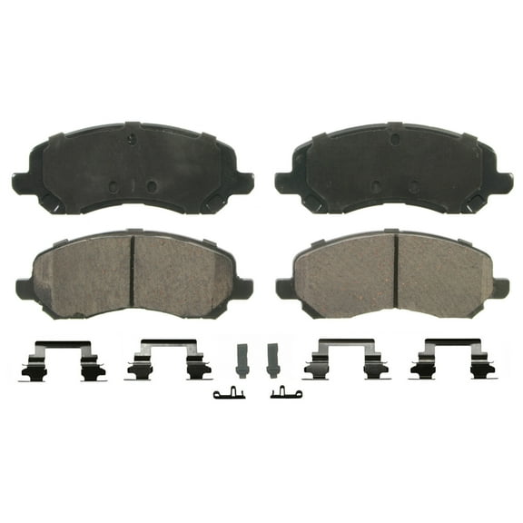 Wagner QuickStop ZD866A Ceramic Disc Brake Pad Set Fits select: 2007-2008 DODGE CALIBER