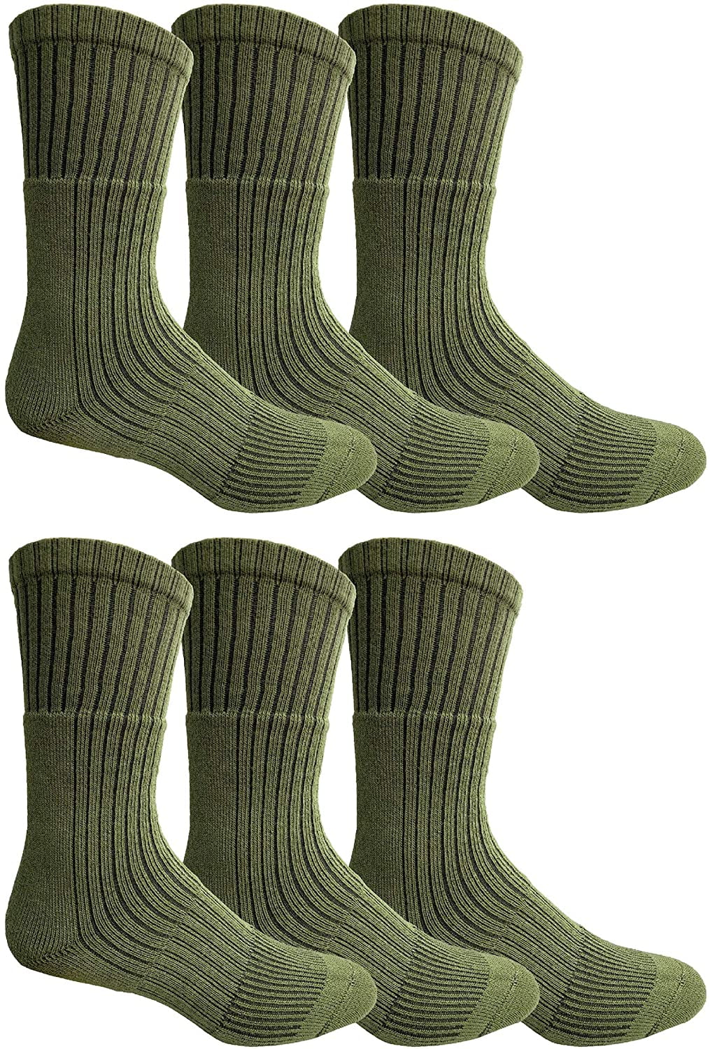 Yatch & Smith Yacht & Smith Men's Army Socks, Military Grade Socks