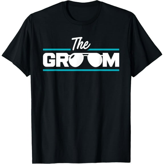 The Groom - Bachelor Party Stag Groomsmen Getaway Wedding T-ShirtMen and women can wear, black T-shirts, gifts. Age: M,L，XL 2XL, 3XL, 405XL