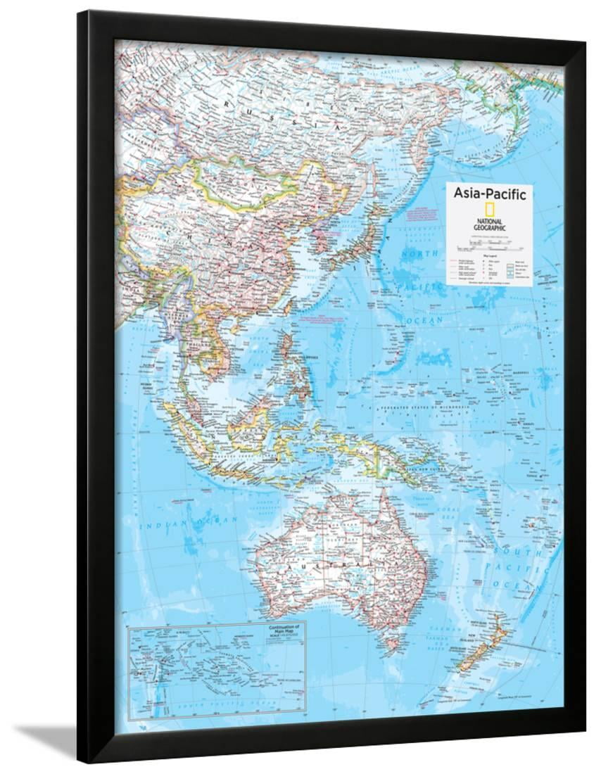 2014 asia pacific national geographic atlas of the world