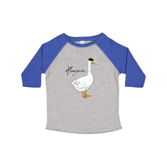 Inktastic French Goose says Honque Boys or Girls Toddler T-Shirt
