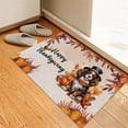 thumbnail image 3 of Happy Thanksgiving Cavalier King Charles Spaniel Welcome Thankful Fall Autumn Doormat Dog Lover Gifts Indoor Outdoor Welcome Mat - 02021, 3 of 5