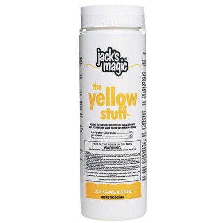 Jack's Magic JMYELLOW2 The Yellow Stuff Pool Algaecide, (Best Pool Supply Store)