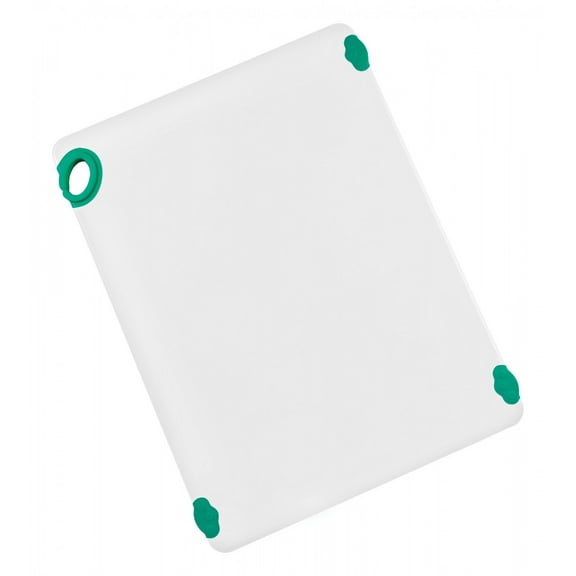 Winco CBN-1824GR StatikBoard Cutting Board with Hook, Green 18" x 24" x 1/2"