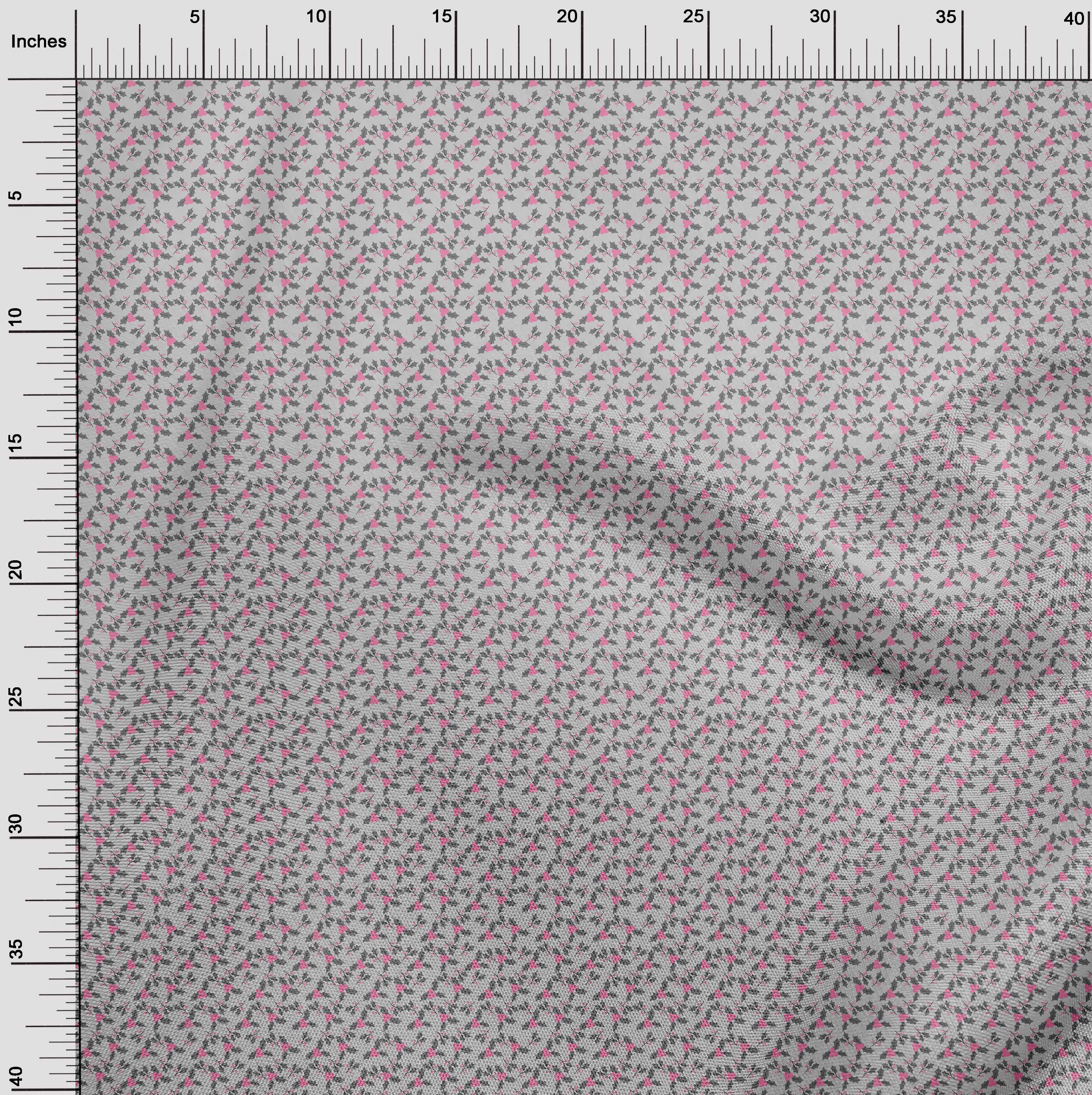 oneOone Velvet Light Gray Fabric Christmas Quilting Supplies Print Sewing Fabric By The Yard 58 Inch Wide