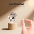 thumbnail image 3 of Small Mini Invisible Earbuds Wireless Bluetooth for Small Ears Low Profile Tiny Discreet Hidden Sleeping Earbuds for Work Sleep Ear Buds Invisible Headphones Buds Skin Tone, 3 of 7