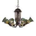 thumbnail image 6 of Meyda Lighting 24" Wide Stained Glass Pond Lily 7 Light Chandelier - N/A, 6 of 6