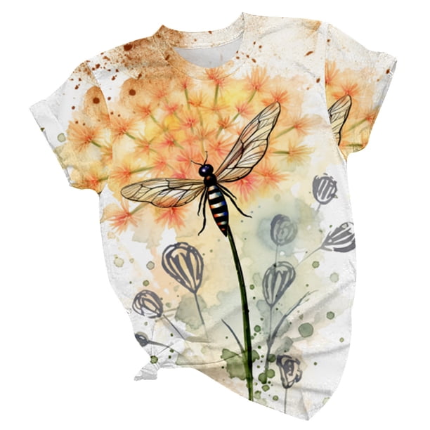 WEAIXIMIUNG Valentine's Day Women Summer Casual Fashion Round Neck