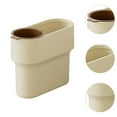 thumbnail image 6 of TISHITA Trash Can with Detachable Garbage Can Bucket Waste Basket Easy Waste Sorting Wastebasket for Table Entryway Bathroom Yellow, 6 of 8