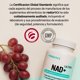 thumbnail image 3 of Restart NAD+ Ultra 30 Cápsulas | 300 mg Nicotinamida Ribosa + 65 mg Trans-Resveratrol 99% | Potencia 3X | Suplemento Vegano de Alta Pureza | Sin Aditivos | Hecho bajo Certificación GMP, 3 of 7