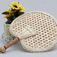 thumbnail image 7 of Walbest Handheld Fan Creative Shape Wheat Straw Indoor Portable Summer Non-Folding Hand Fan for Home, 7 of 7