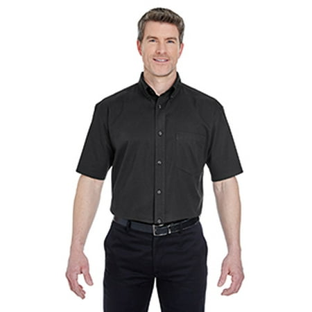 Ultraclub Ladies Whisper Twill Shirt - UltraClub Men's Whisper Chest Pocket Primo Twill Shirt