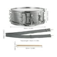 thumbnail image 2 of FESTFENDS 1 Ensemble Caisse Claire Portable en Métal pour Adultes avec Son Riche et Accessoires Complets, 2 of 6