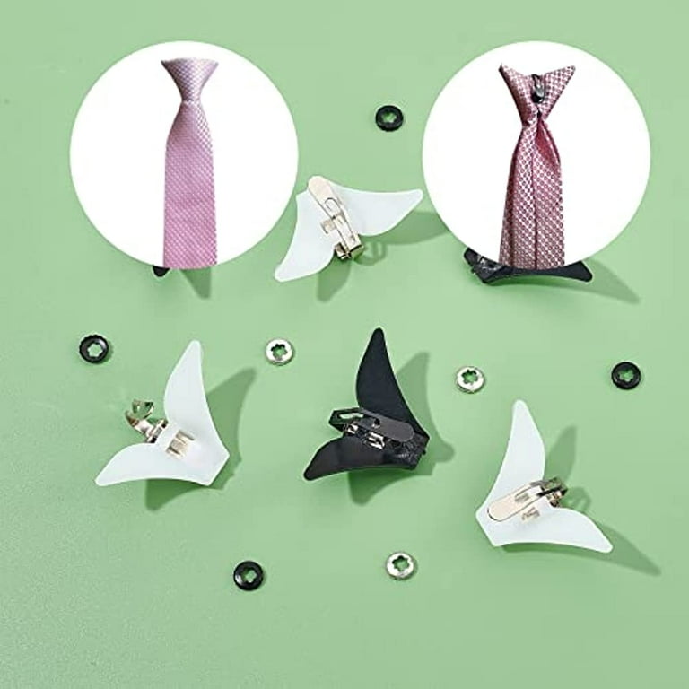 10 SMALL Clip on Tie Hardware / Neck Tie Clip on Hardware SEE COUPON 