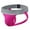 Hot Pink, variant on Men's Athletic Supporter Briefs Jockstrap Underwear Elastic Nylon Pouch Bikini Briefs
