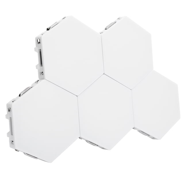 Luz táctil hexagonal, luz táctil LED hexagonal, decoración, luz de pared, luz táctil LED hexagonal, diseño a prueba de futuro