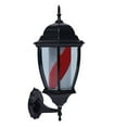 thumbnail image 3 of 20" Barber Shop LED Light Rotating Stripe Hair Salon Open Sign Pole Wall Mounted, 3 of 12