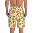 thumbnail image 4 of Lsque Rose Daisy Mens Sleep Pajama Shorts,Short Pajama Pants, Cotton Ultra-Soft Knit-Medium, 4 of 9
