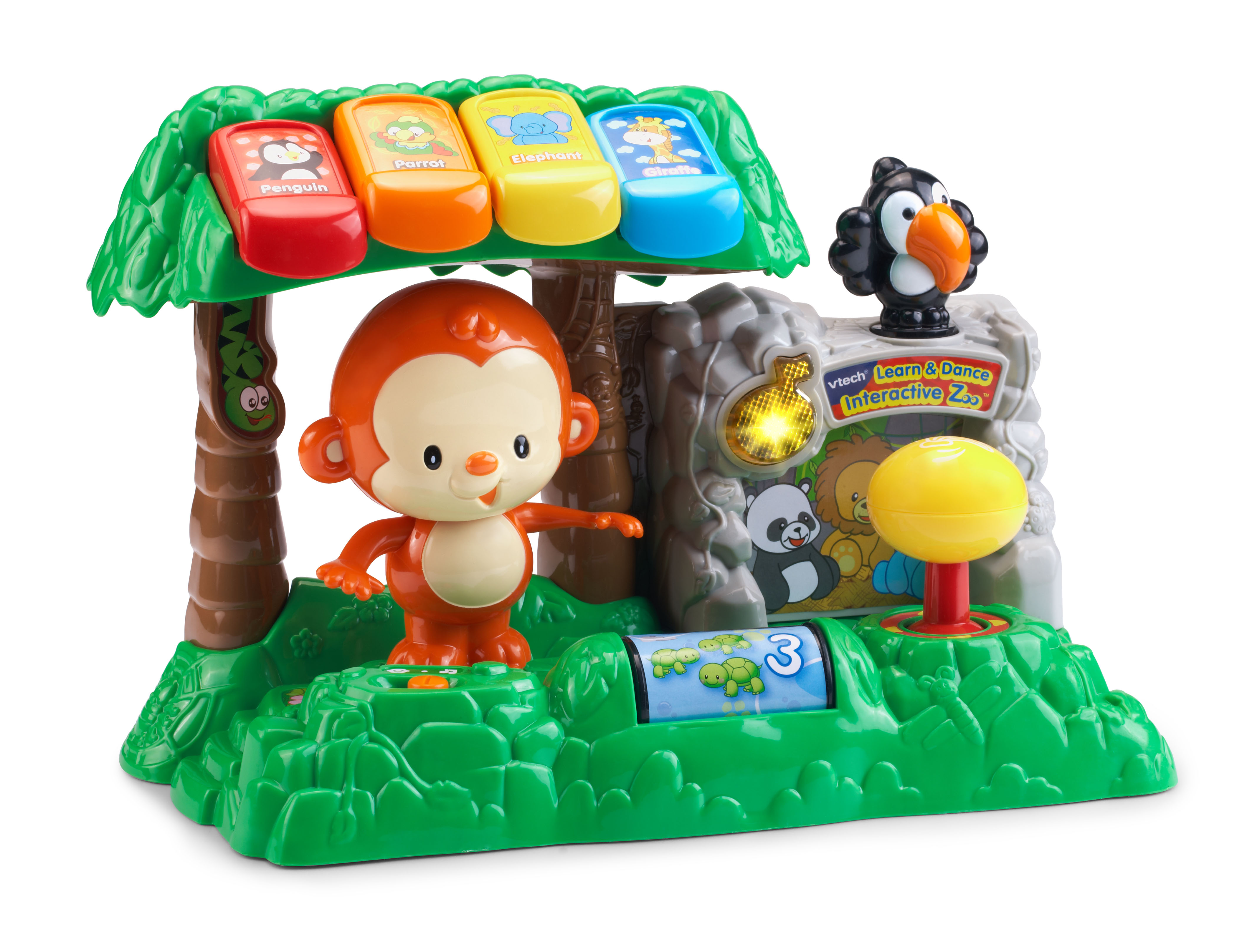 VTech Learn and Dance Interactive Zoo, Fun Teaching Toy for Toddlers - image 4 of 6