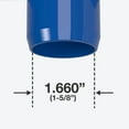 thumbnail image 6 of FORMUFIT PVC Fitting, Standard Tee , Furniture Grade, 1-1/4" Size, Blue, 4-Pack (F114TEE-BL-4), 6 of 7