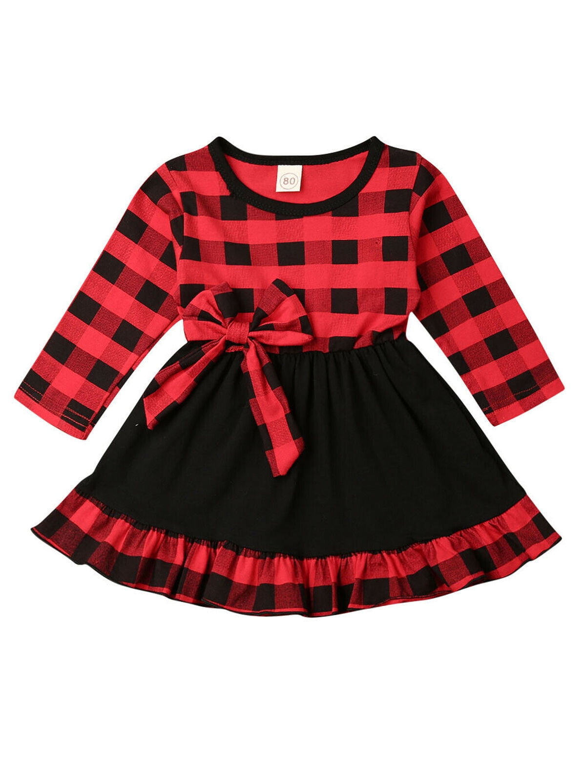 infant plaid dress