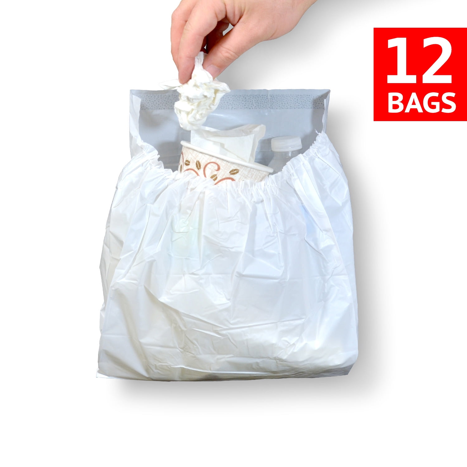 TRex Car Trash Bag Disposable Car Garbage Bags (12)