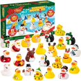 thumbnail image 3 of Calendario de Adviento de Navidad para niños, caja de juguete de 24 piezas, pato de goma, Mochi, Animal, cuenta regresiva, alivio del estrés, regalo para niños, 3 of 4