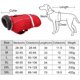 thumbnail image 2 of Abrigo impermeable para perros grandes, chaqueta de invierno, ropa para mascotas, traje de nieve a prueba de viento para exteriores, abrigo reflectante para perros pequeños/medianos, S, rojo, 2 of 5